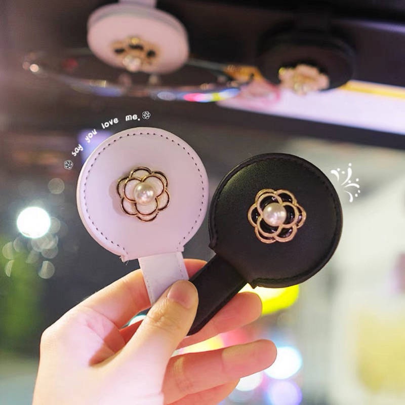 Car Glasses Clip Car Glasses Frame High-End Car Sun Visor Multifunctional Clips for Storage Car Sunglasses Holder Hd6p