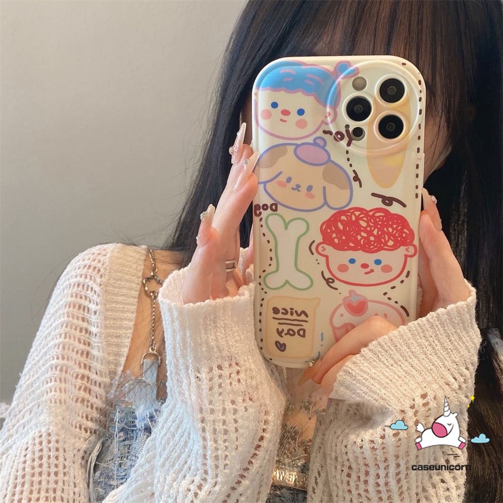 Ốp Điện Thoại TPU Mềm Chống Sốc In Họa Tiết Graffiti Cho IPhone 11 7 8 Plus 14 Plus 14 13 12 Pro MAX XR X XS MAX 6 6s Plus SE 2020