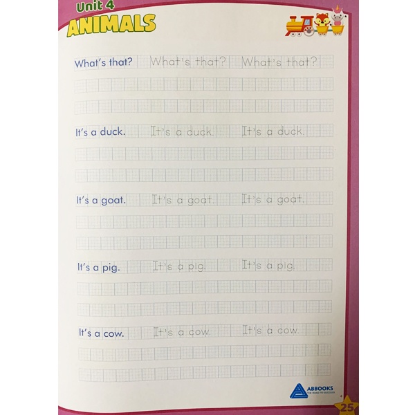 Sách - Luyện Viết Và Học Từ Vựng Tiếng Anh 2 - Notebook