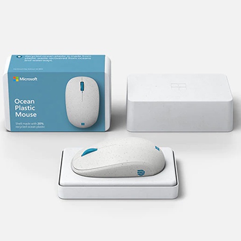 Chuột Microsoft Ocean Plastic Mouse kết nối không dây Bluetooth 5.0 Chính hãng