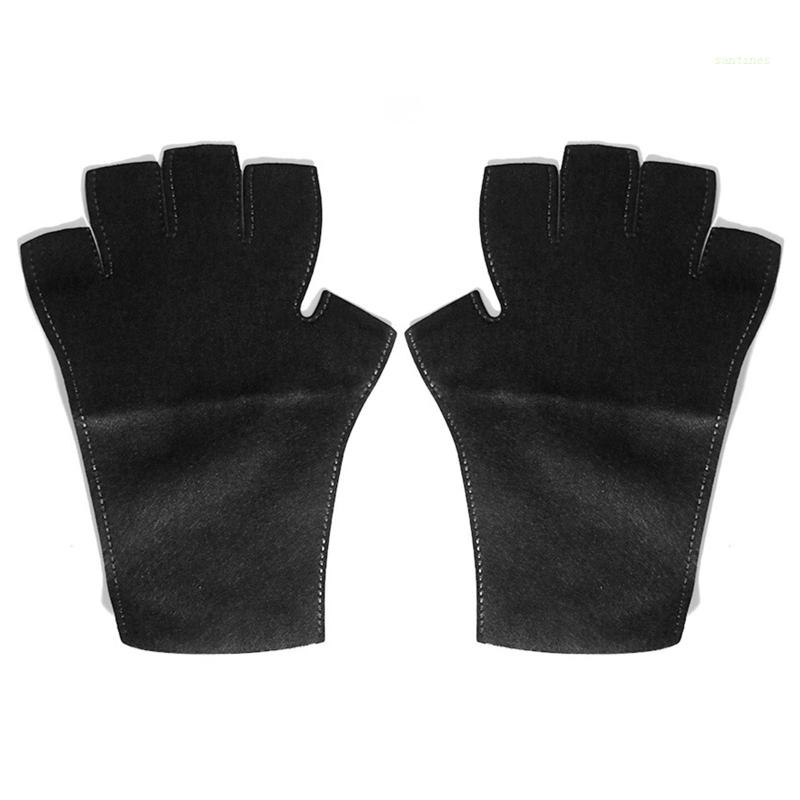 Đôi Găng Tay Đèn UV Chống Bức Xạ Bảo Vệ Móng