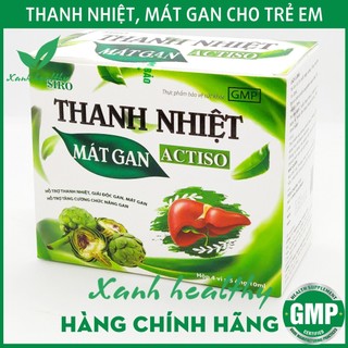 Siro Mát gan  thành phần thảo dược giúp giảm mụn nhọt, mẩn ngứa, rôm sảy hiệu quả cho bé từ 1 tuổi