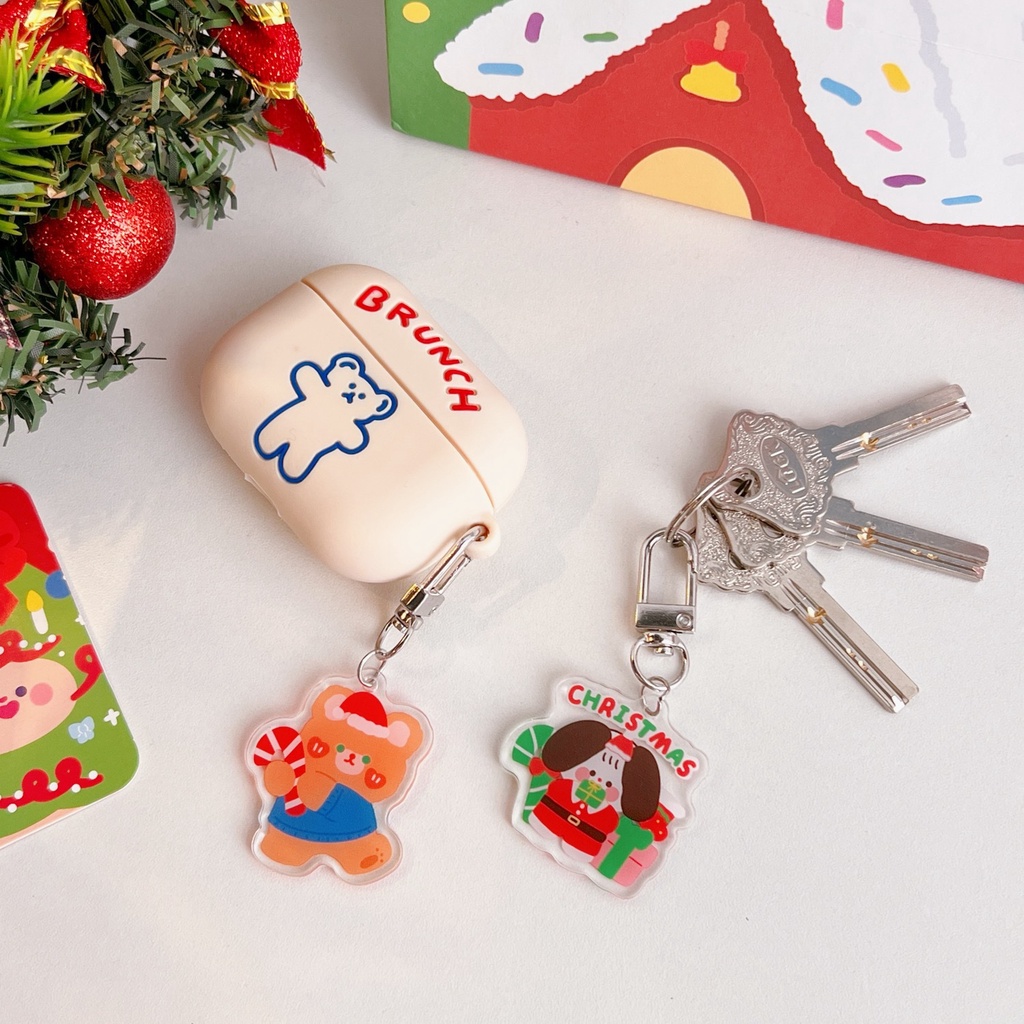 Móc Chìa Khóa Bằng Acrylic Họa Tiết Hoạt Hình Phong Cách Nhật Hàn Dễ Thương