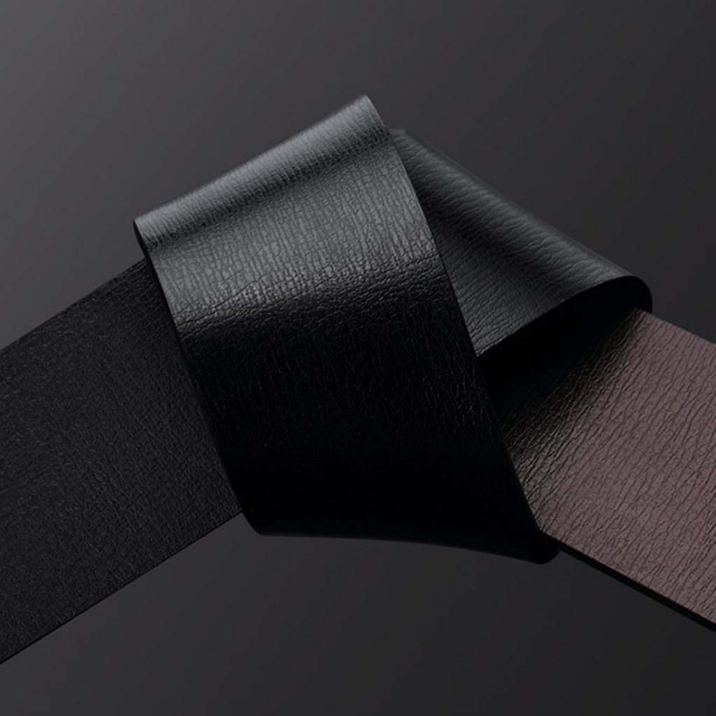 Thắt lưng nam khóa họa tiết kim loại tự động , dây da cao cấp bảo hành 12 tháng TL60