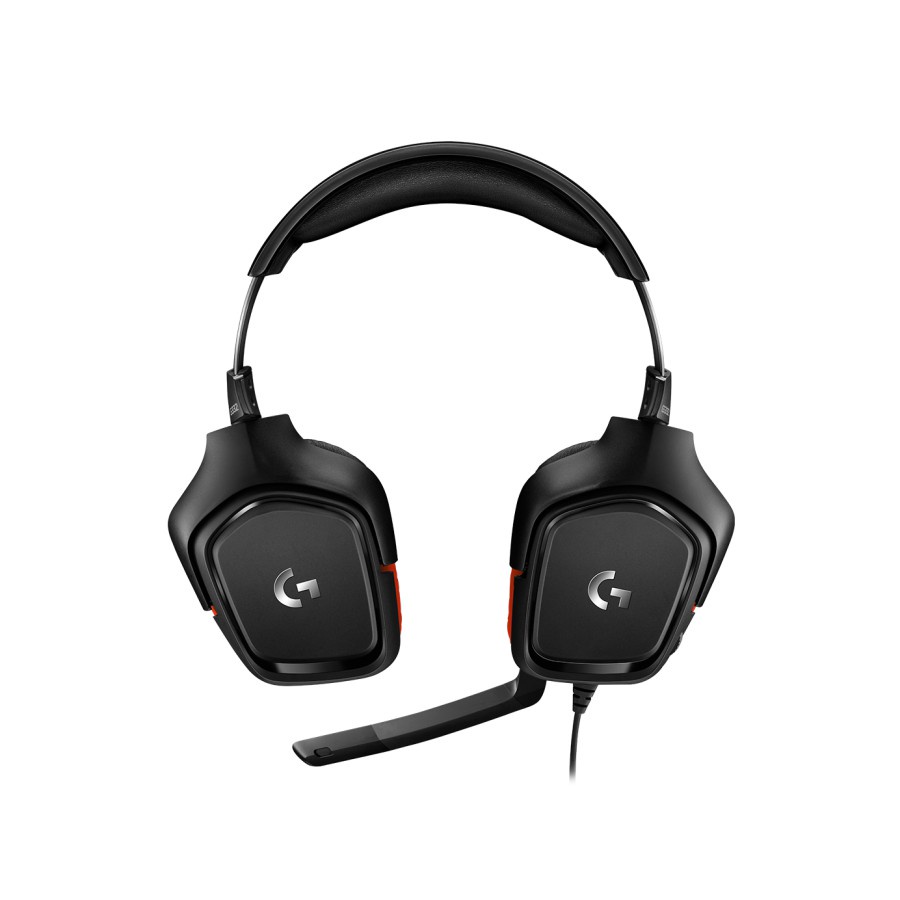 Tai nghe game có dây Logitech G331 - Màn loa 50mm, mic gập để mute 6mm, tương thích đa thiết bị - Hàng Chính Hãng