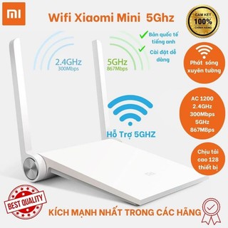 Kích sóng Wifi Xiaomi Mini 5Ghz 1200Mbps Siêu Mạnh