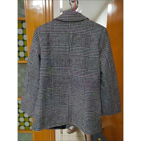 Áo vest dạ kẻ 2 lớp trung niên bigsize 80 kí lô