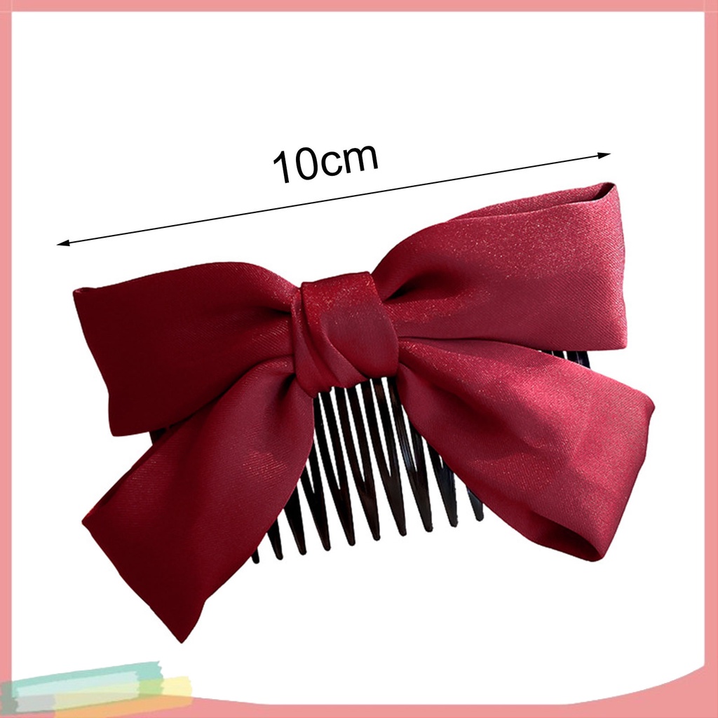 Lược Cài Tóc Bằng Acrylic Không Phai Màu Sắc Ngọt Ngào Cho Nữ