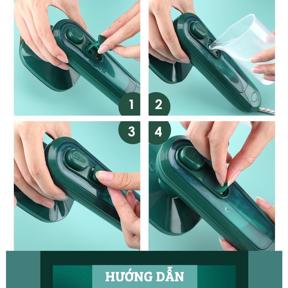 Bàn Là Hơi Nước Cầm Tay – Bàn Ủi Mini Tiện Dụng Dành Riêng Cho Gia Đình