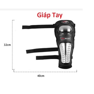 BỘ GIÁP TAY CHÂN PROBIKER INOX
