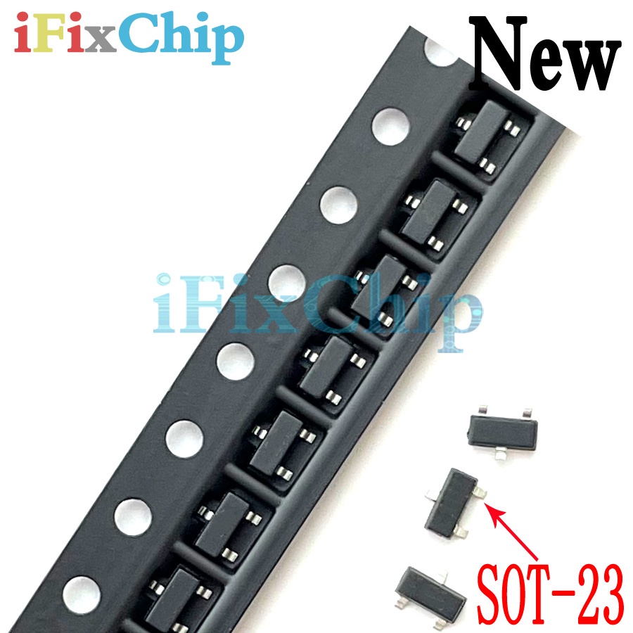 100 Chiếc Mới BC847A SOT-23 BC847 SOT 1E SMD