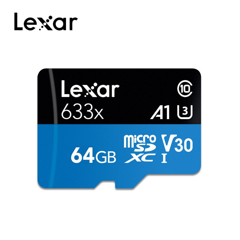 Thẻ Nhớ Micro sd Lexar 633X 512GB 256GB 128GB 64GB 32GB SDXC 95M-100M / s TF