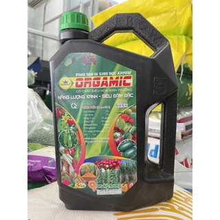 Phân bón lá sinh học organic giúp hạ phèn, phát triển rễ,giúp cây phát triển toàn diện 5 lít