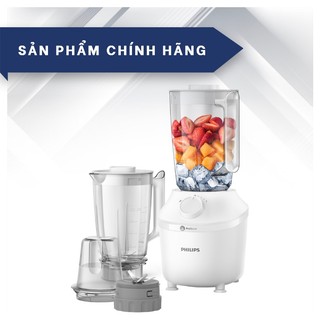 Máy xay sinh tố philips hr2041/50 - bộ 3 cối - 450w