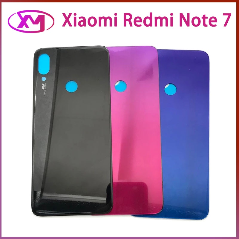 nắp lưng Xiaomi Redmi Note 7 Note 7 Pro Điện Thoại Bằng Kính Thay Thế Chuyên Dụng Cho