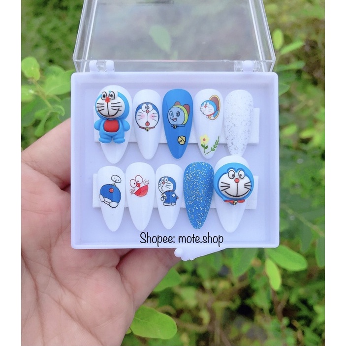 Nailbox - Móng tay úp nails thiết kế Đoraemon