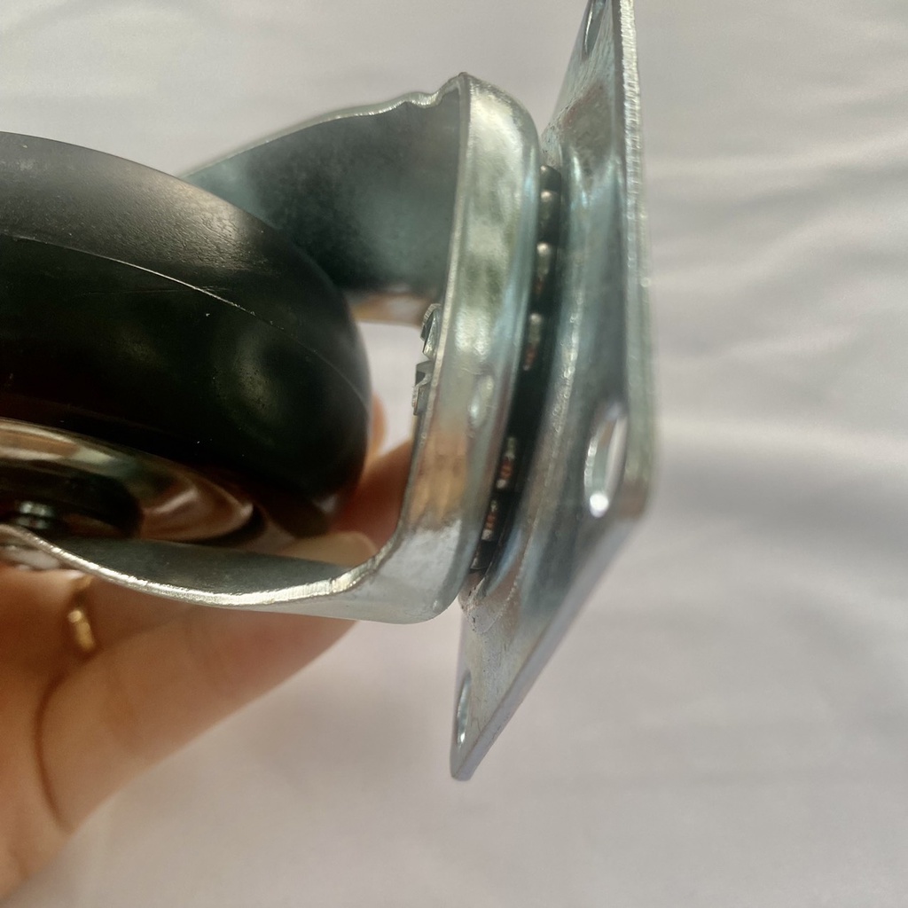 Combo 16 Bánh xe cao su 1 vòng bi đặc Bánh xe chịu tải trọng lên tới 100 kg Nguyên Việt chạy êm, bền chắc