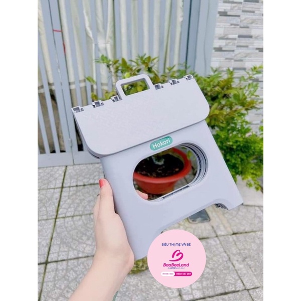 GHẾ NHỰA GẤP GỌN HOKORI CHO BÉ - Baabeeland