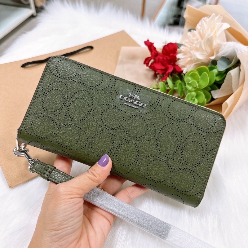 📛RẺ VÔ ĐỊCH📛VÍ COAH LONG ZIP DÀI NỮ