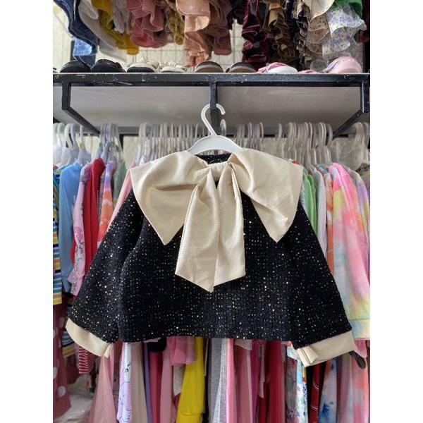 Áo khoác dạ bé gái size 5-13