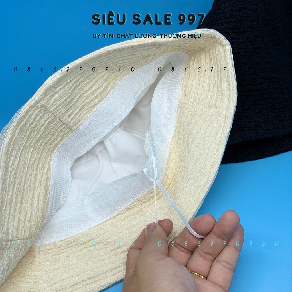 NÓN VÀNH CỤP NHÚNG HÀNG QC NHẬP CHẤT VẢI MỀM FORM ĐẸP CÓ DÂY ĐIỀU CHỈNH