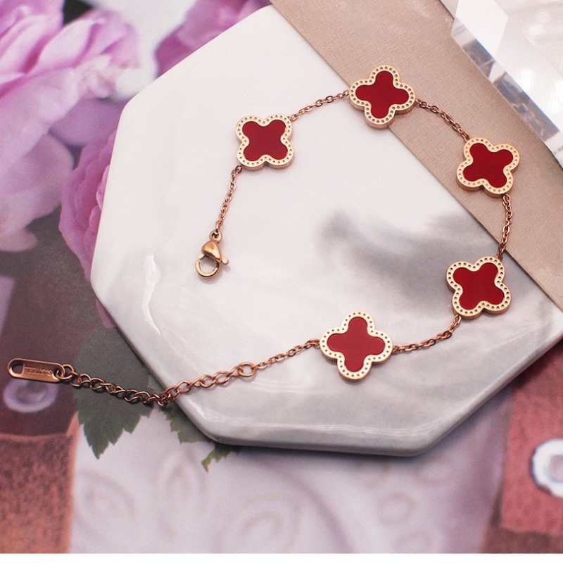 Vòng Tay Đính Đá Zircon Nhỏ Phong Cách Mới Cho Nữ