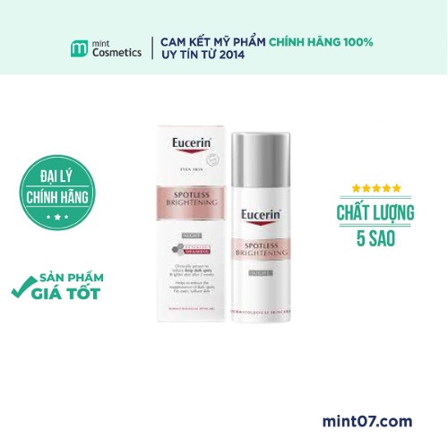 Kem Dưỡng Eucerin Spotless Brightening Night 50ml