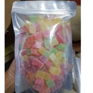 xả lỗ-100gr kẹo dẻo vuông đà lạt