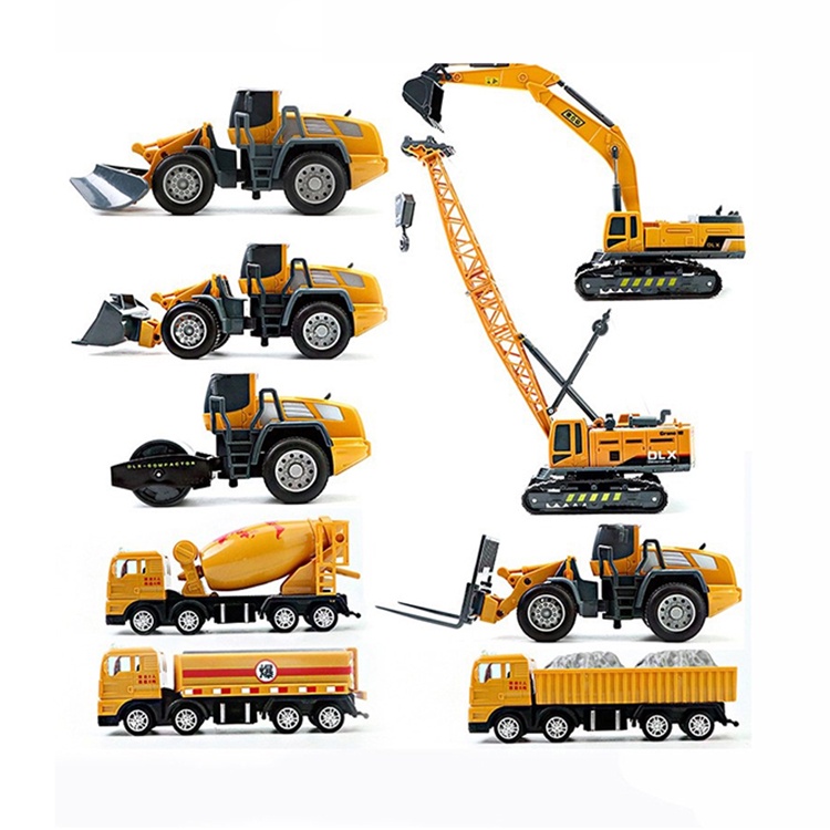 Đồ chơi mô hình xe công trình xây dựng cho bé nhựa ABS an toàn, bền đẹp rất nhiều chủ đề