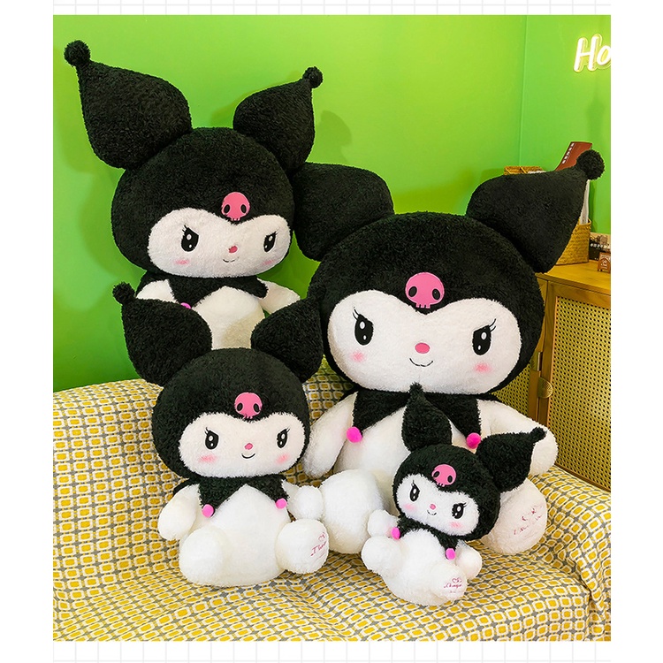 Gấu Nhồi  Bông Siêu Dễ Thương My Melody Kuromi Size Bự Phong Cách Nhật Bản Size 40cm - 120cm - Babi mama - G92