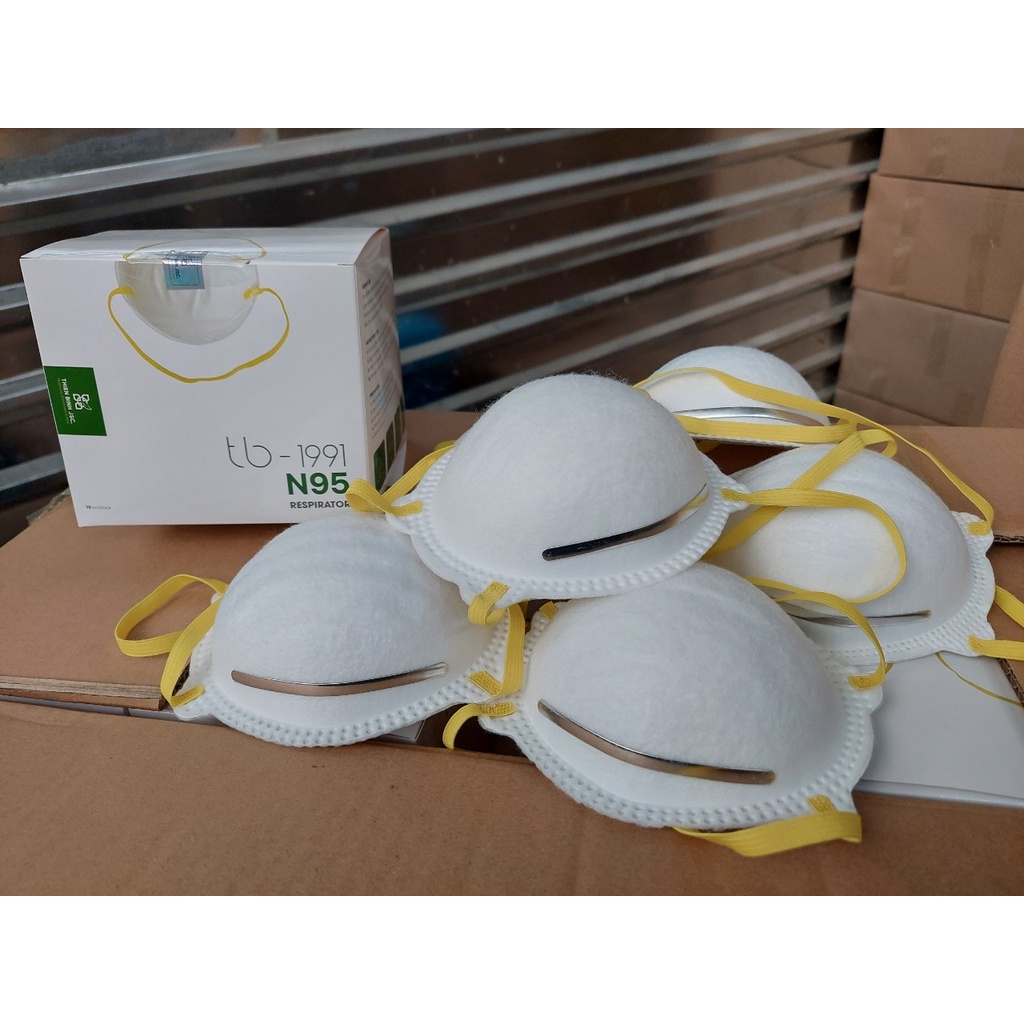 Khẩu Trang TB N95 1991  -Mặt Nạ Chống Độc, Khẩu Trang N95 Dạng Mõm Ngăn 99.99% Vi Khuẩn, Virus Hàng Chính Hãng
