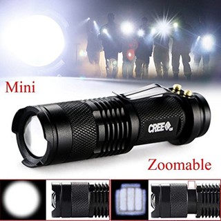 Đèn pin mini siêu sáng Cree Q5 (đã có pin và sạc)