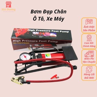 Bơm đạp chân ô tô, xe máy, xe đạp....hàng loại 1, lỗi đổi mới.