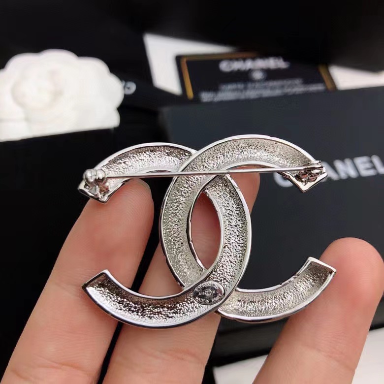 Ghim Cài Áo Hình Chữ C Phong Cách Retro Thời Trang