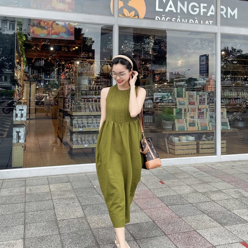 VÁY XẾP LI FREESIZE