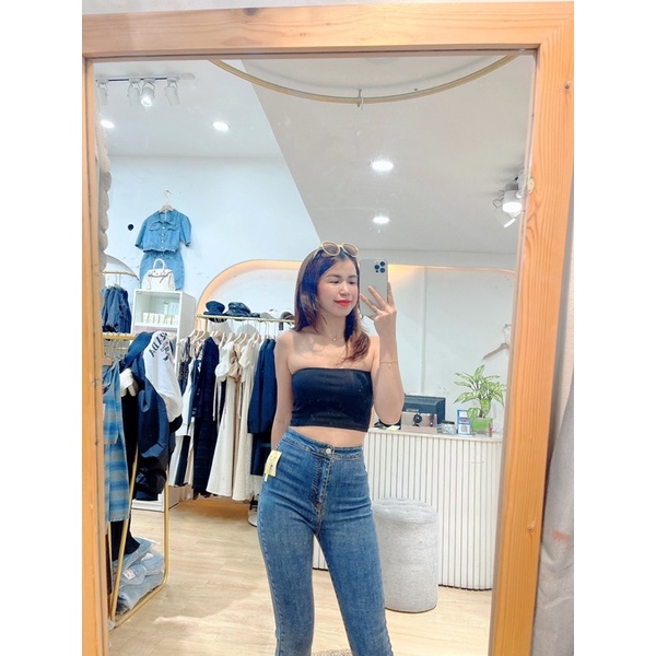 Quần jeans xanh ôm Genmany