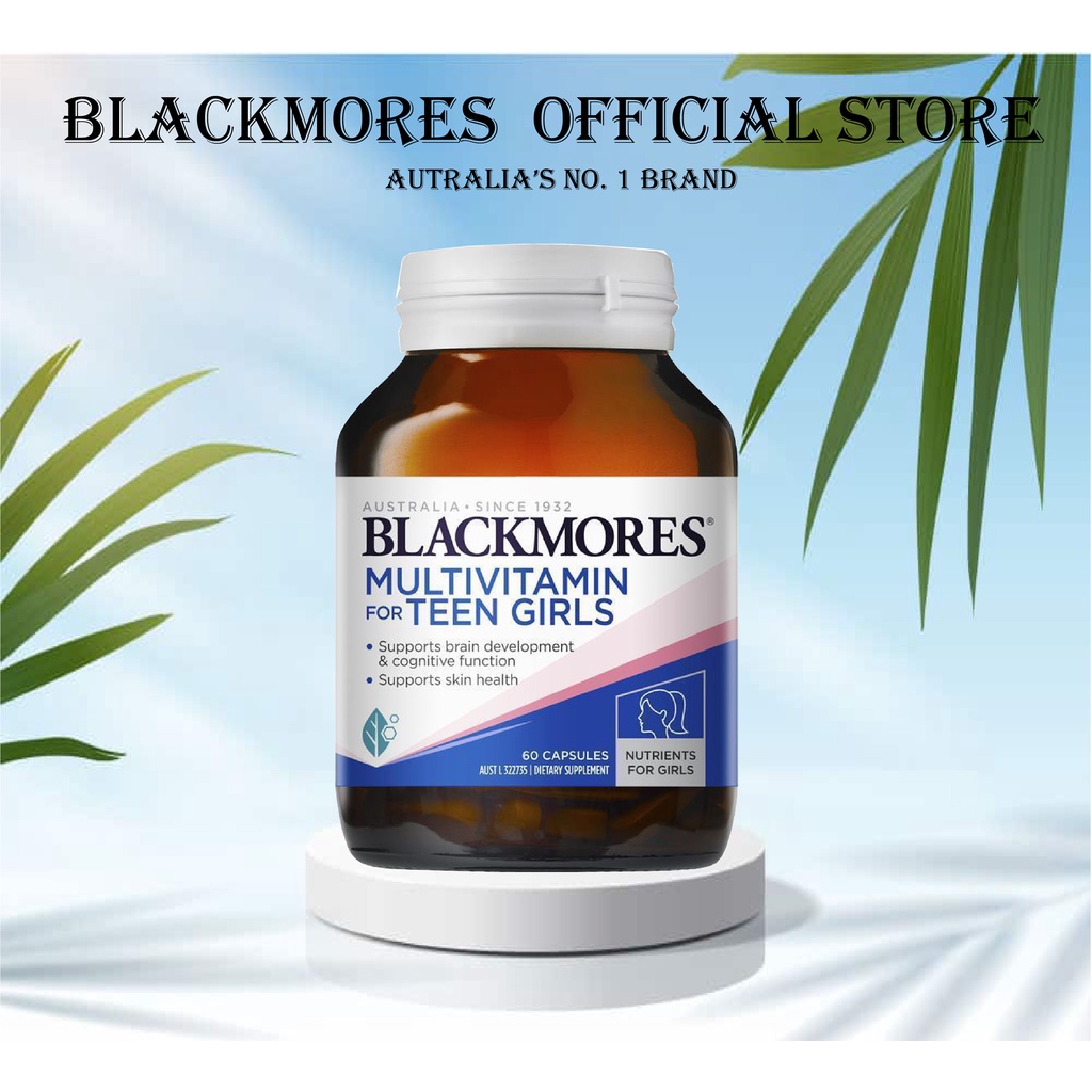 Viên uống bổ sung vitamin tổng hợp Blackmores Multivitamin for Teen Girls 60 viên của Úc