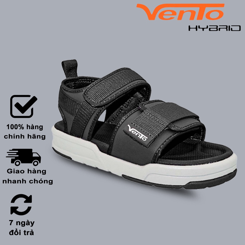 Giày Sandal Vento NV10026 Đen