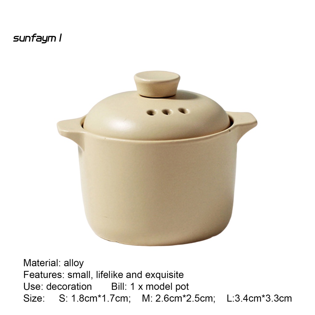 Sunfa Chậu Cây Giải Trí Mini Màu Sắc Tươi Sáng Dành Cho Nhà Búp Bê