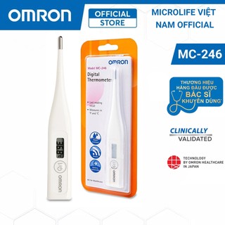 Hàng Chính Hãng Nhật Bản | Nhiệt kế điện tử OMRON MC-246 - Đo nhanh , chính xác