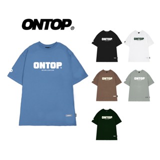 Áo thun basic nam nữ nhiều màu tay lỡ form rộng local brand ONTOP - Bolder Tee O20 - T8