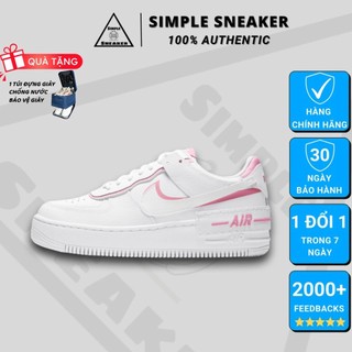 Giày Nike Air Force 1 Shadow 💙FREESHIP💙 Nike AF1 Shadow Pink Flamingo Chính Hãng - Giày Thể Thao Nữ Auth- Simple Sneaker