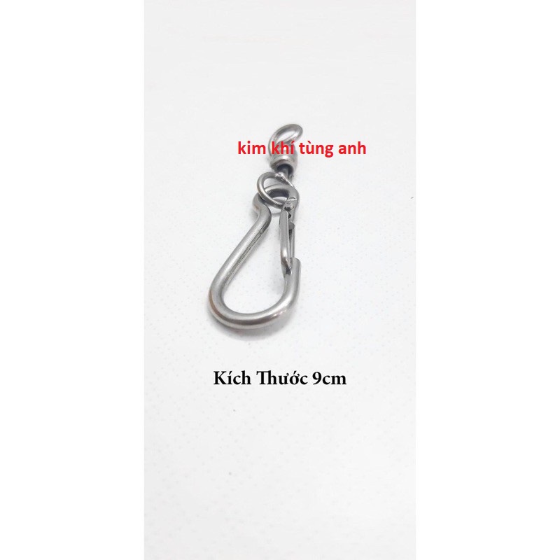 Móc khóa , móc cài treo chìa khóa 4 size Inox 304 Cao Cấp TA4