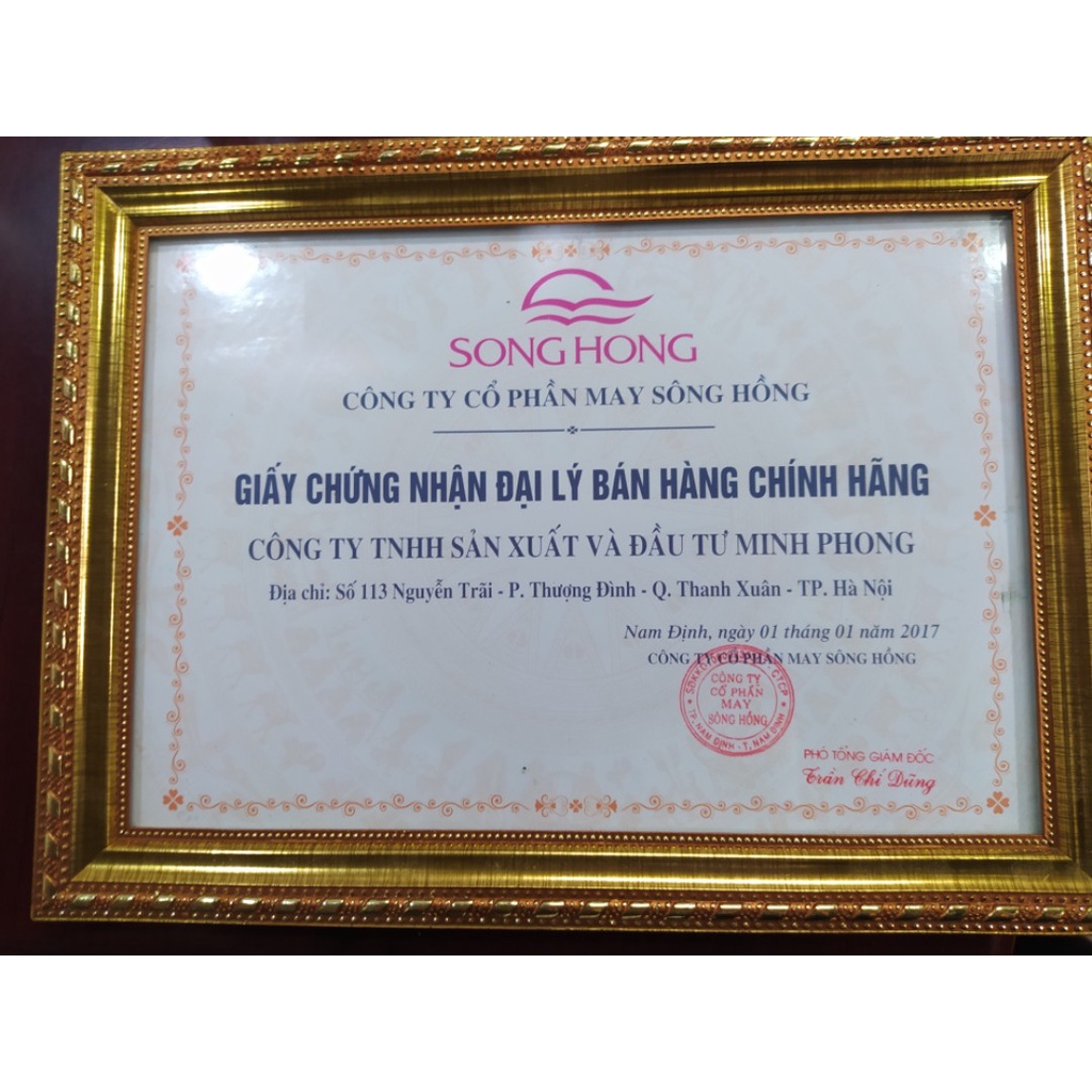 Ruột chăn Sông Hồng thu đông 200x220 (nhẹ và mỏng hơn ruột dày)