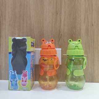 Bình đựng nước trẻ em có vòi hút 350ml - nk thái lan