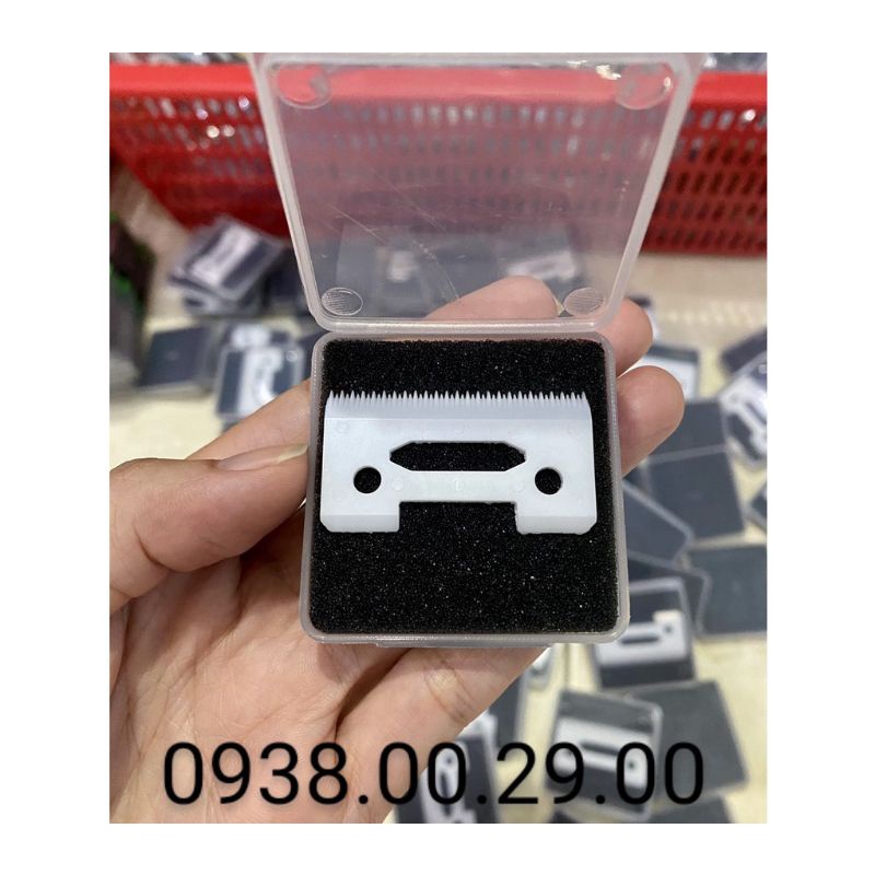 Lưỡi Kép Cho Tông Đơ Kemei, Wahl, Suker, Jame. Lưỡi Sứ Kép Tông Đơ Cắt Tóc. (Ảnh thật)