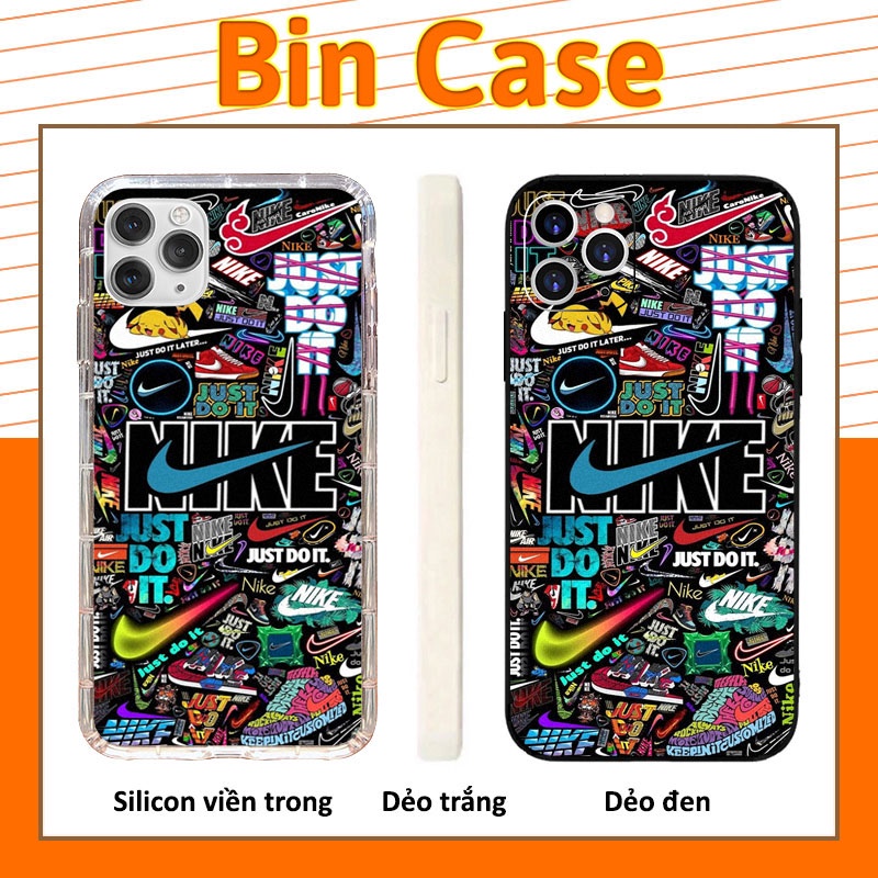 🔥Ốp NIKE độc đáo thiết kế các hình đẹp 🔥Ốp nhiều màu sắc iphone 14 13 12 11 Pro Max 6 7 8 Plus X Xr Xs Max BRAND020