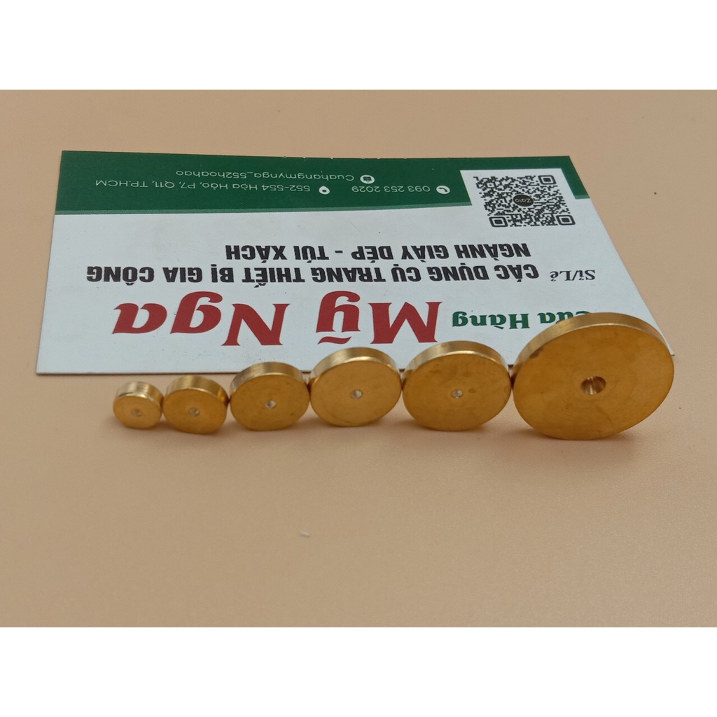 Dụng cụ đánh dấu vẽ đường viền bộ 6 món màu vàng đồng