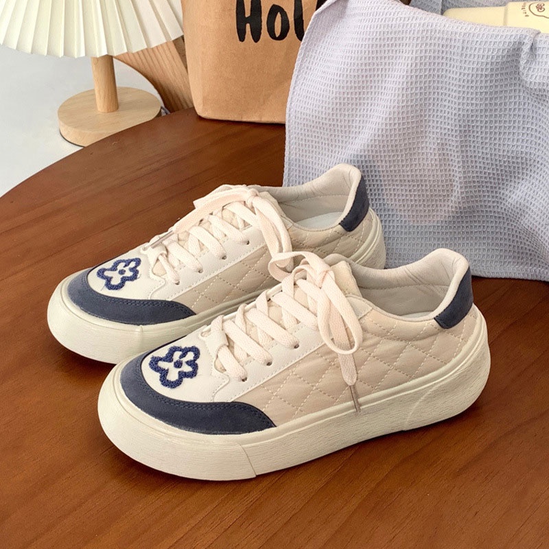 One more shoes Giày Thể Thao Vải Bạt Thời Trang Hàn Cho Nữ Mới