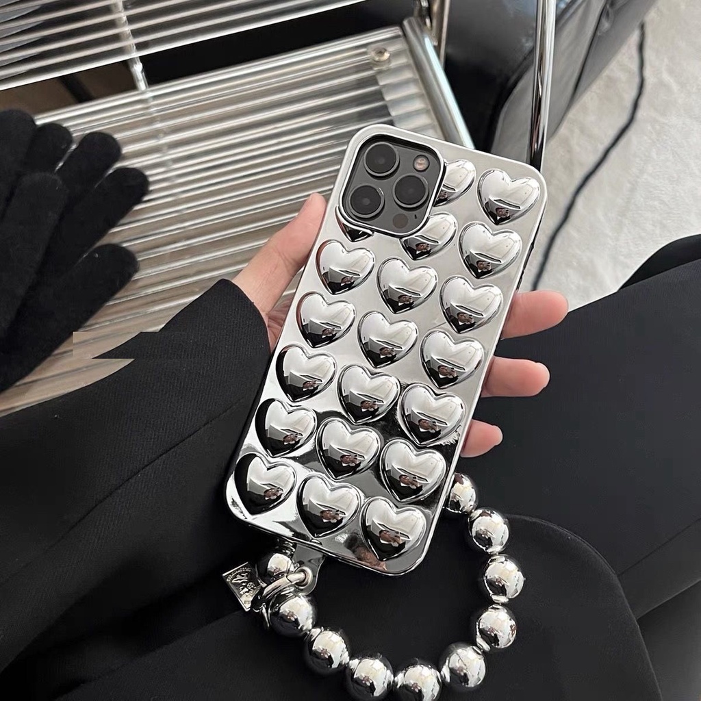 Ốp Điện Thoại IMD Họa Tiết Chấm Bi Cho Iphone 14 14 pro max 14 plus 13 pro max 12 pro max 11 pro max